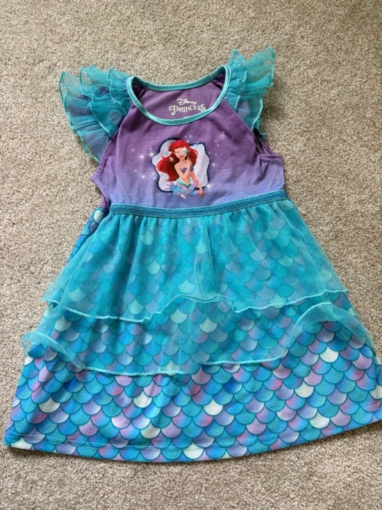 Disney Other - Disney Purple and Turquoise Ariel Mermaid Dress for Kids
